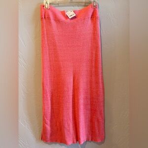 NWT free people Coral Knit Women's Skirt